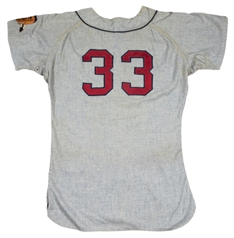 1967 Pat Jarvis Game Used and Signed Atlanta Braves Road Jersey (Beckett)